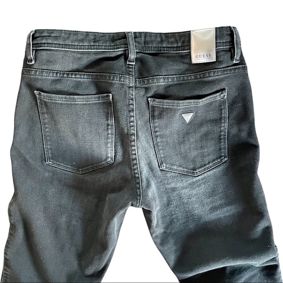 Guess faded black sexy curve jeans size 30 - Picture 5 of 6